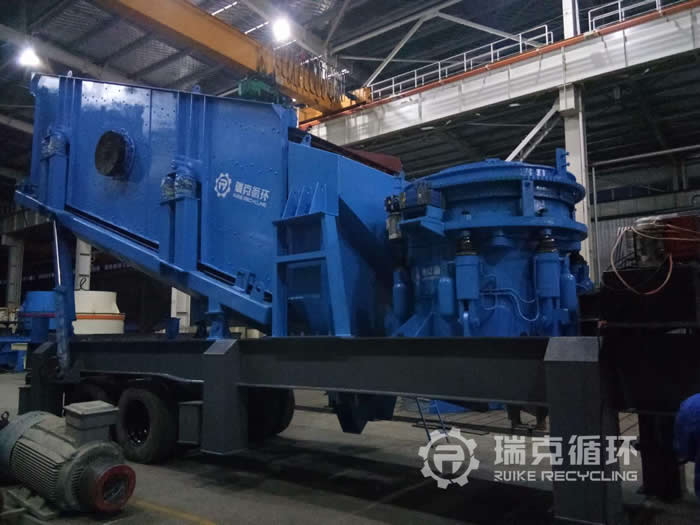 移动破碎站发往河南用户现场