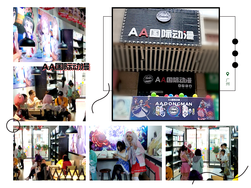 创业开动漫店是卖什么的？
