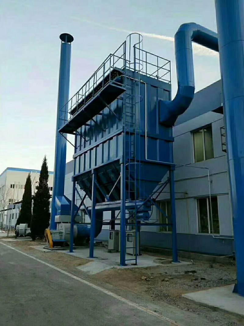 布袋除尘器结构图以及工作原理