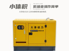 25KW小型柴油高原发电机