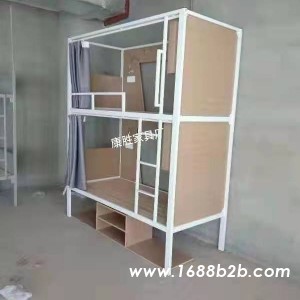 广东双层床员工宿舍床现代学生宿舍床工厂出厂价供应