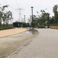 砾石混凝土，砾石混凝土路面 砾石混凝土地坪供应图2