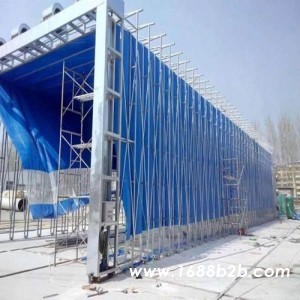 自动伸缩房 伸缩移动喷漆房 大型喷漆房设备厂家
