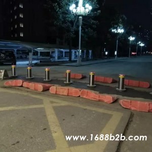 湖北遥控液压挡车柱 防撞柱