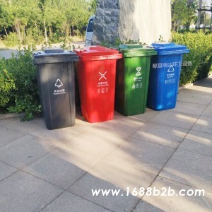 献县瑞达户外垃圾箱 环卫塑料垃圾桶 厂家批发定制