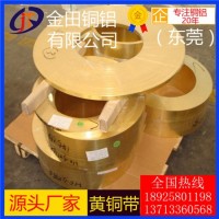 h75黄铜带，h62进口耐酸碱黄铜带/c3604超薄黄铜带