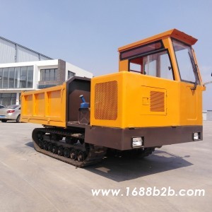 双驾驶履带运输车 多功能履带运输车 橡胶履带底盘