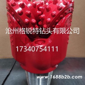 供应155.5mm钢齿镶齿三牙轮钻头格锐特专业生产厂家