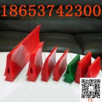 二道聚氨酯高分子刮片 分离式聚氨酯皮带清扫刮片