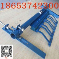 供应矿用清扫器H型合金橡胶 硬质合金刮刀B-1800清扫器