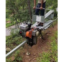 供应山地单轨车 山地爬坡单轨道运输车 汽油动力厂家价格优惠