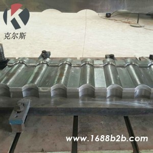 陕西厂家供应 多彩蛭石瓦模具 彩砂钢瓦模具等各种型号模具