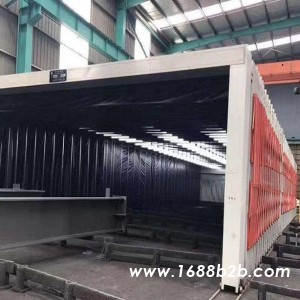 整体移动喷漆房 各尺寸明细报价表