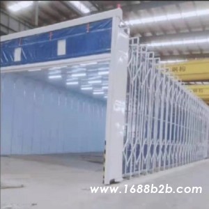 移动伸缩喷漆房特点尺寸价格一览表