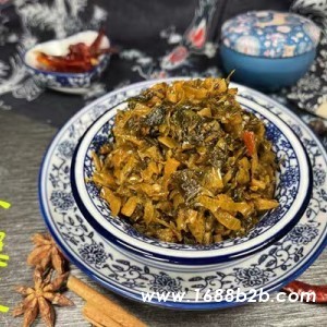 青海果洛州梅干菜外婆菜现货批发工厂