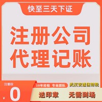 武汉工商注册变更企业代理记账商标申请一站式企业服务