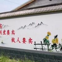 南昌墙体标语广告,南昌涂料墙体广告,南昌美丽乡村墙绘