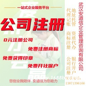 武汉注册公司变更企业注销服务武汉代账报税需要多少钱服务至上