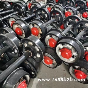轨距1435直径350空心矿车轮对，600直径300矿车轮对