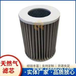 G1.5天然气滤芯 G2.5煤层气管道滤芯 厂家长期供应