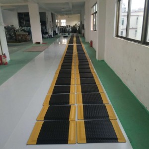 双层防疲劳脚垫，卡优无味防静电台垫，抗疲劳地垫