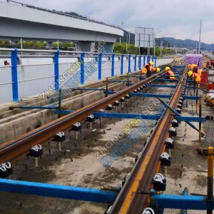 湖南 槽型轨轨排架中新运制造