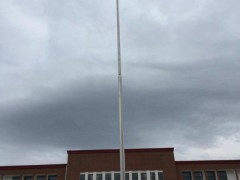 泰安亿佳学校不锈钢旗杆的质量材料