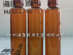 钠钙材质C型口服液瓶管制口服液玻璃瓶