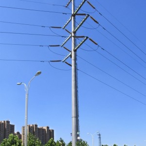 河北35kv电力钢管杆 电力钢杆 地脚螺栓 电力钢管塔