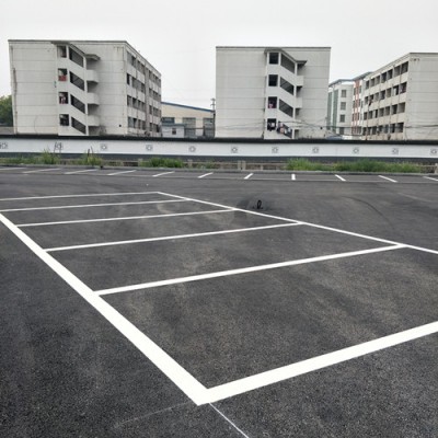 苏州工厂装卸货大货车位、小区小汽车位、专用车位划线图2