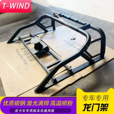 适配tacoma塔库玛皮卡车备胎款龙门架防滚架子改装件图2
