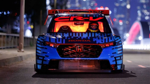 红头发动机超800马力！本田CR-V Hybrid Racer官图：真赛道级SUV来了