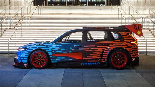 红头发动机超800马力！本田CR-V Hybrid Racer官图：真赛道级SUV来了